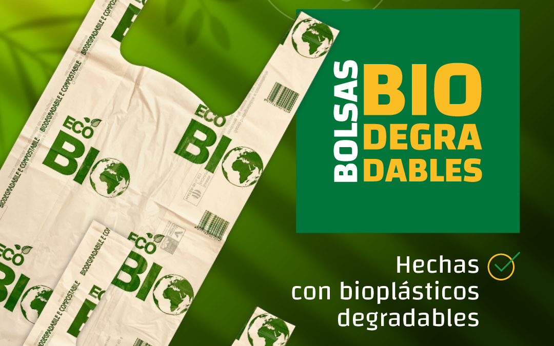 ¿Escuchaste hablar de las bolsas biodegradables? 🛍️